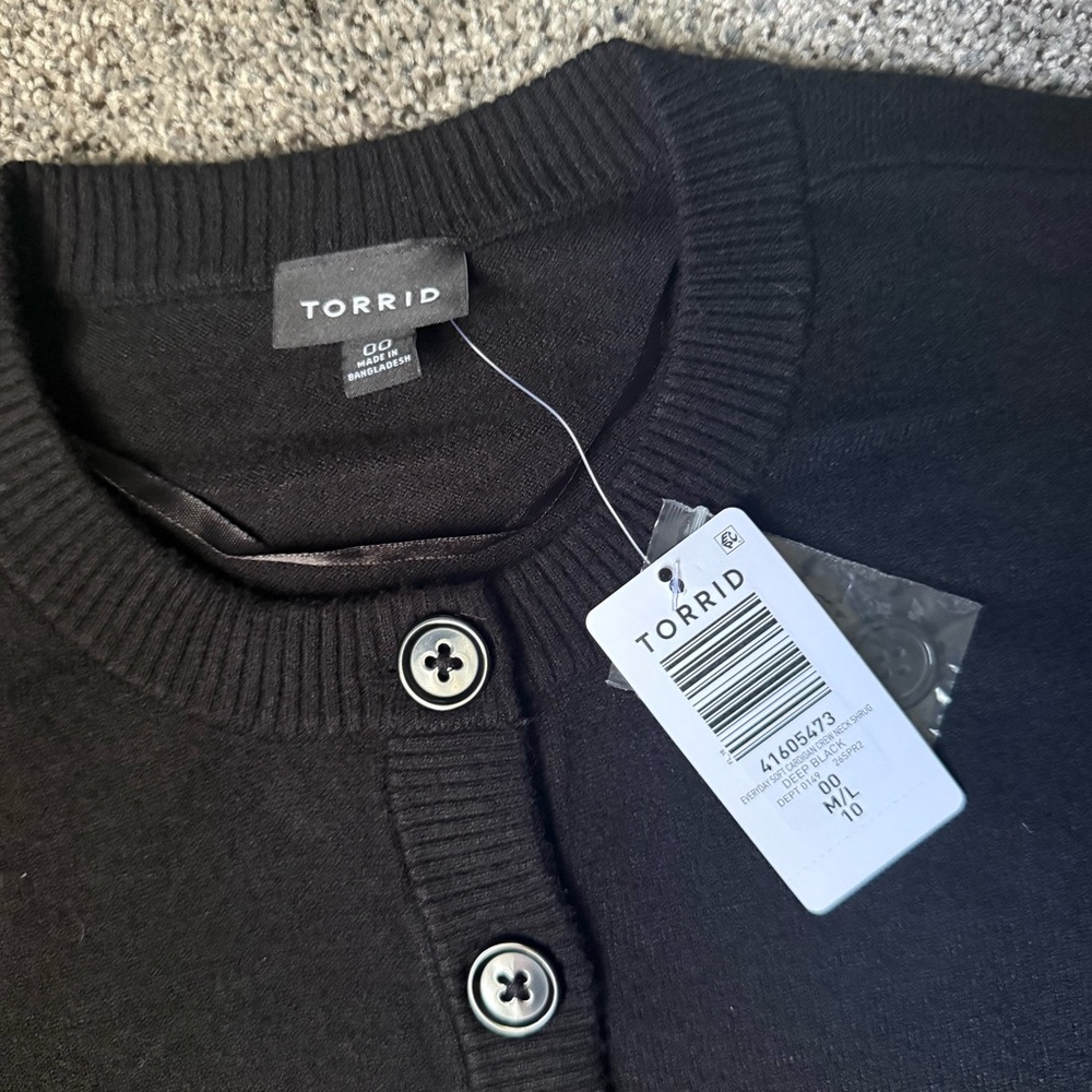Torrid Everyday Soft Shrug- Black - Picture 5 of 6